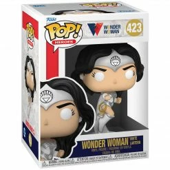 Funko Funko Items Wonder Woman 80th Anniversary - Wonder Woman (White Lantern) Pop! Vinyl Figure