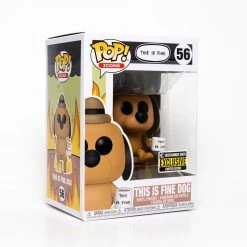 Funko POP Icons - This Is Fine Dog Exclusive POP! Vinyl Figure