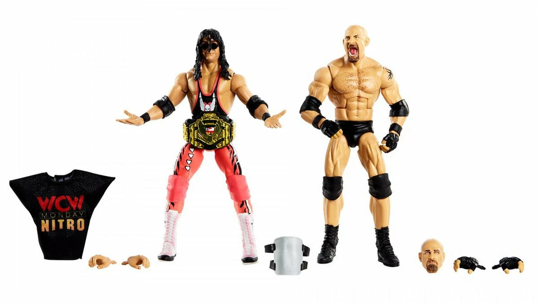 Mattel New Arrivals WWE Elite 2-Pack Series - Bret "Hitman" Hart Vs. Goldberg 2 Mattel New Arrivals WWE Elite 2-Pack Series - Bret "Hitman" Hart Vs. Goldberg