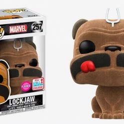 Funko NYCC 2017 - Marvel Inhumans Flocked Lockjaw Exclusive Pop! Vinyl Figure Convention Exclusives