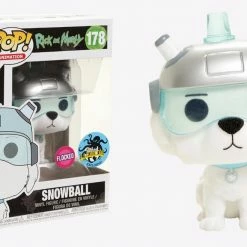 Funko Convention Exclusives LACC 2017 - Rick & Morty Flocked Snowball Exclusive Pop! Vinyl Figure