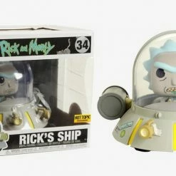 Funko Rick And Morty - Rick's Ship Exclusive Pop! Ride Figure Funko Items