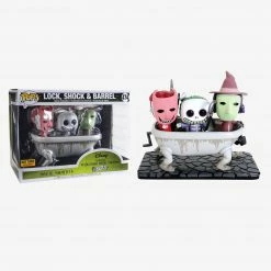 Funko Funko Items Nightmare Before Christmas: Movie Moments - Lock, Shock & Barrel (in The Bathtub) Exclusive Pop Vinyl