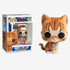 Funko Captain Marvel - Goose The Cat Flocked Exclusive Pop! Vinyl Figure