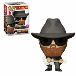 Funko POP Rocks - ZZ Top Billy Gibbons Flocked POP! Vinyl Figures
