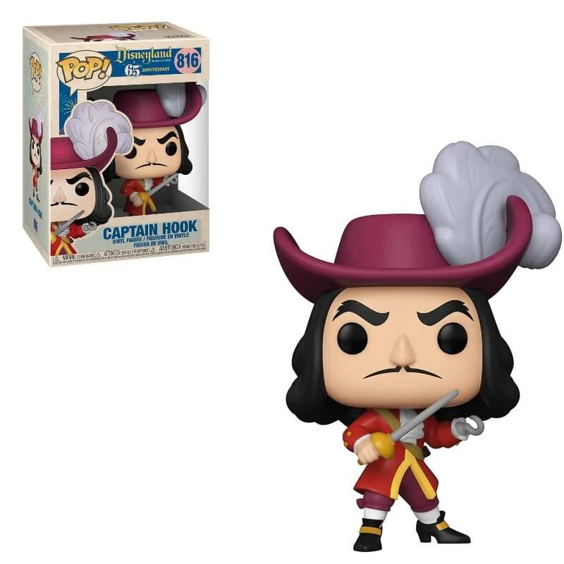 Funko Disney 65th Anniversary - Captain Hook (New Pose) Pop! Vinyl Figure 1 Funko Disney 65th Anniversary - Captain Hook (New Pose) Pop! Vinyl Figure
