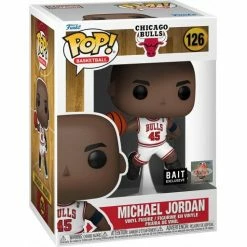 Funko NBA Legends - Bulls (1995 Playoffs) Michael Jordan (White #45 Jersey) Exclusive Pop! Vinyl Figure