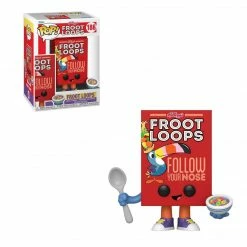 Funko POP Foodies - Kelloggs Fruit Loops Cereal Box Pop! Vinyl Figure