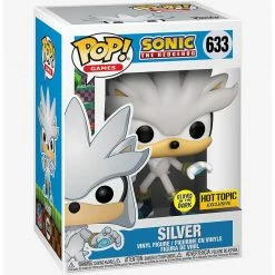 Funko Sonic The Hedgehog - Silver (Glow-In-The-Dark) Exclusive Pop! Vinyl Figure