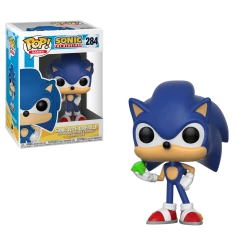 Funko Sonic The Hedgehog - Sonic With Emerald Pop! Vinyl Figure