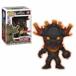 Funko Marvel Contest Of Champions - King Groot Glow-In-The-Dark Exclusive POP! Vinyl Figure Funko Items