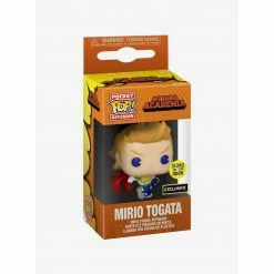 Funko My Hero Academia - Mirio (Hero Costume) Glow Exclusive Pop! Vinyl Keychain Funko Items