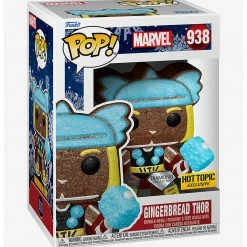 Funko Marvel - Gingerbread Thor (Holiday 2021) Diamond Edition Exclusive Pop! Vinyl Figure Funko Items