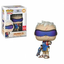 Funko SDCC 2018 - Overwatch Soldier:76 (Grillmaster) Exclusive Pop! Vinyl Figure Convention Exclusives