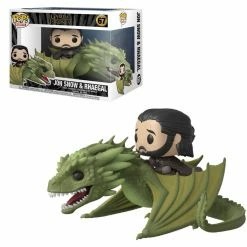 Funko Funko Items Game Of Thrones - Jon Snow With Rhaegal Pop! Vinyl Ride