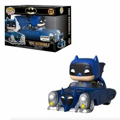 Funko Batman 80th - 1950 Batmobile Blue Metallic Exclusive Pop! Ride Funko Items