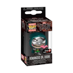 Funko Marvel Venom - Venomized Dr. Doom (Metallic) Exclusive Pocket POP! Keychain Funko Items