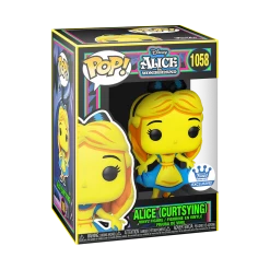 Funko Disney Black Light - Alice In Wonderland Alice Curtsying Exclusive Pop! Vinyl Figure Funko Items
