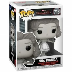 Funko Marvel WandaVision - Wanda 50s (B&W) Pop! Vinyl Figure