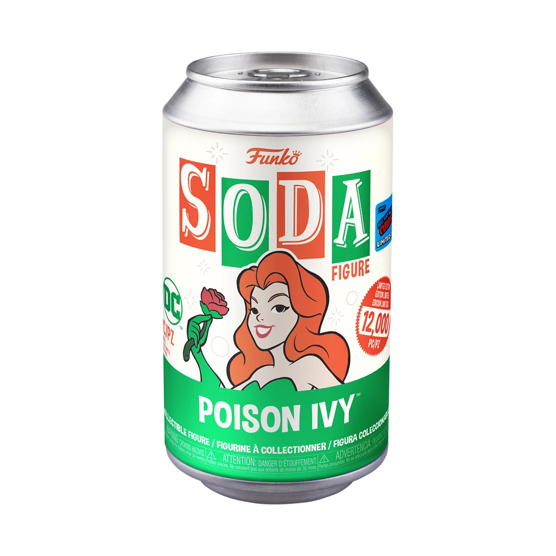 Funko NYCC 2021 - DC Poison Ivy Soda Can Exclusive Vinyl Figure 1 Funko NYCC 2021 - DC Poison Ivy Soda Can Exclusive Vinyl Figure