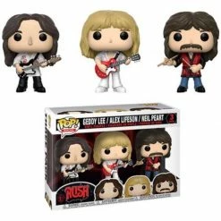 Funko POP Rocks - Rush 3-Pack Pop! Vinyl Figures Funko Items