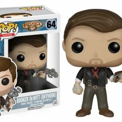 Funko Bioshock Booker DeWitt With Skyhook Pop! Vinyl Figure Funko Items