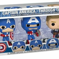Funko Marvel Year Of The Shield - Captain America: Through The Ages Exclusive Pop! Vinyl 5-Pack Figures Funko Items
