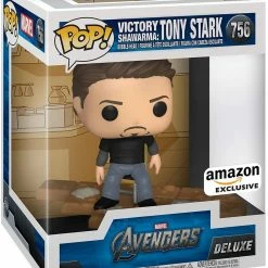 Funko The Avengers - Victory Shawarma: Tony Stark Deluxe Exclusive Pop! Vinyl Figure