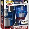 Funko POP Retro Toys - The Transformers Optimus Prime (Metallic) Exclusive POP! Vinyl Figure Funko Items