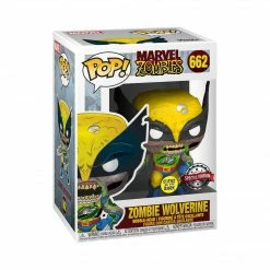 Funko Marvel Zombies - Zombie Wolverine Glow-In-The-Dark Exclusive Pop! Vinyl Figure Funko Items