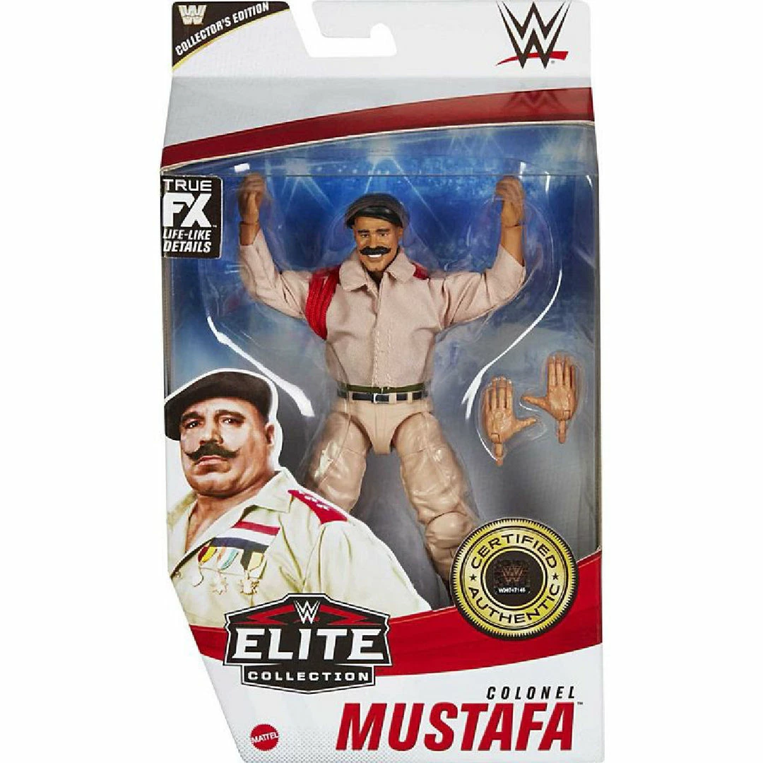 Mattel New Arrivals WWE Elite Exclusive Series 86 - Colonel Mustafa 1 Mattel New Arrivals WWE Elite Exclusive Series 86 - Colonel Mustafa