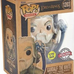 Funko Lord Of The Rings - Gandalf The White (with Sword) Glow-In-The-Dark Earth Day Exclusive Pop! Vinyl Figure