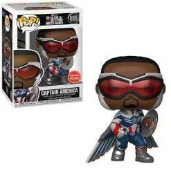 Funko Marvel The Falcon And The Winter Soldier - Captain America (Action Pose) Exclusive Pop! Vinyl Figure