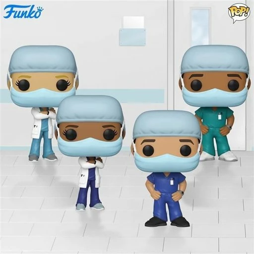 Funko Bundles - Frontline Heroes Set Of 4 Pop Vinyl Figures 1 Funko Bundles - Frontline Heroes Set Of 4 Pop Vinyl Figures