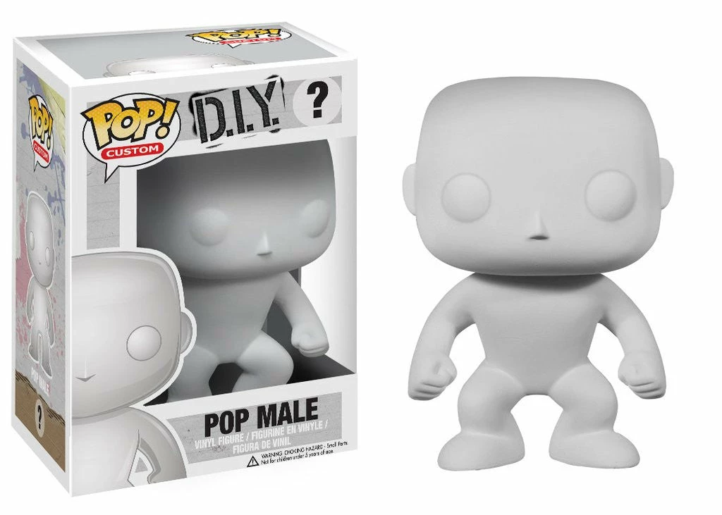 Funko Funko Items DIY Male Blank POP! Vinyl Figure 1 Funko Funko Items DIY Male Blank POP! Vinyl Figure
