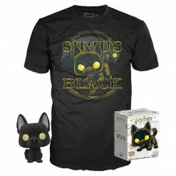 Funko POP Tees - Harry Potter Flocked Sirius Black As Dog /w Tee Exclusive Funko Items