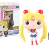 Funko Sailor Moon - Sailor Moon With Moon Stick And Luna Exclusive Pop! Vinyl Figure