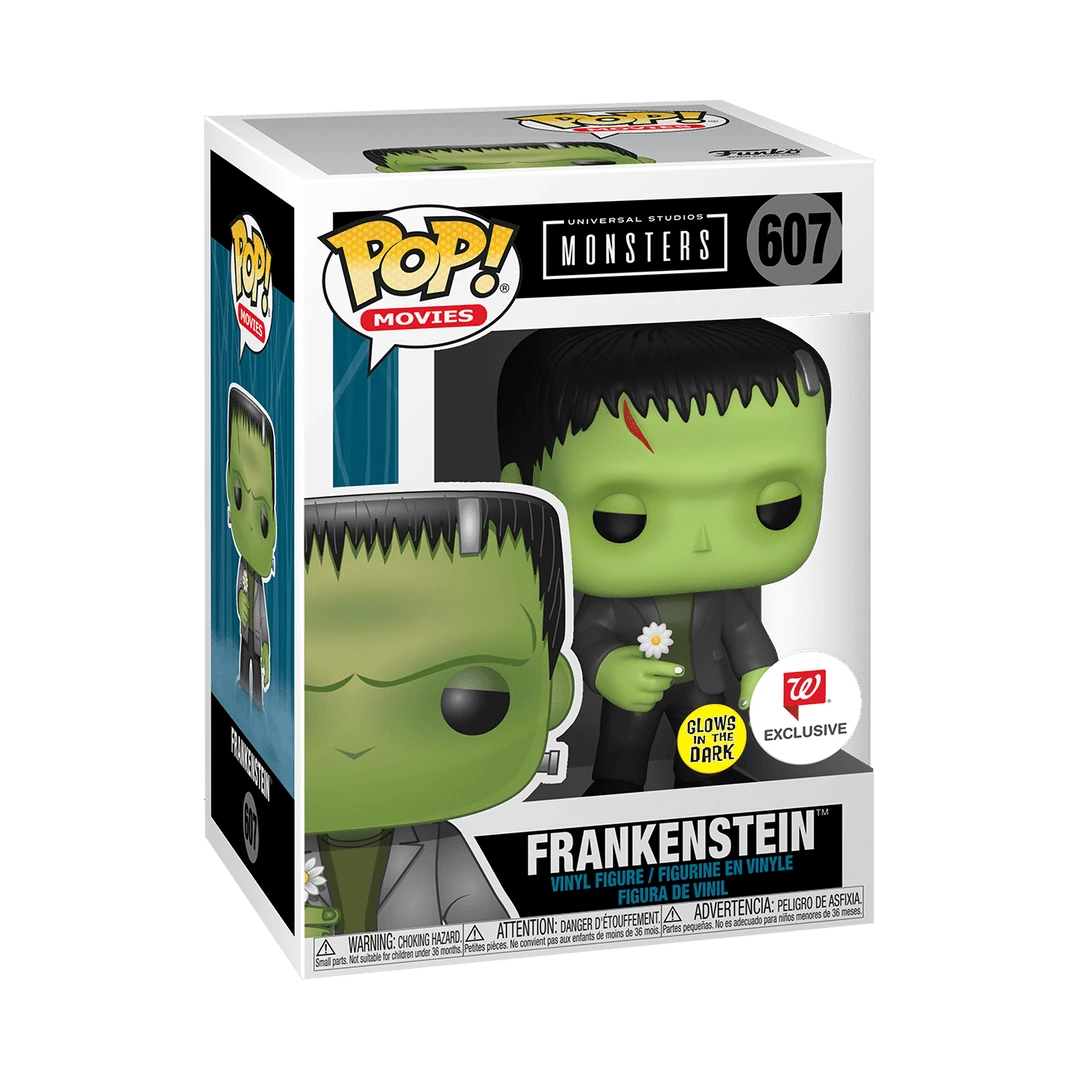 Funko Monsters - Frankenstien With Flowers Glow-In-The-Dark Exclusive Pop! Vinyl Figure