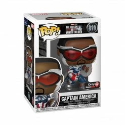 Funko Marvel The Falcon And The Winter Soldier - Captain America (Action Pose) Exclusive Pop! Vinyl Figure