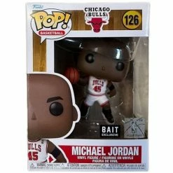 Funko NBA Legends - Bulls (1995 Playoffs) Michael Jordan (White #45 Jersey) Exclusive Pop! Vinyl Figure