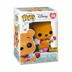 Funko Winnie The Pooh - Flocked Valentine's Winnie Exclusive Pop! Vinyl Figure Funko Items
