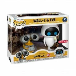 Funko Wall-E - Wall-E & Eve (with Lightbulb) 2-Pack Exclusive Pop! Vinyl Figures Funko Items