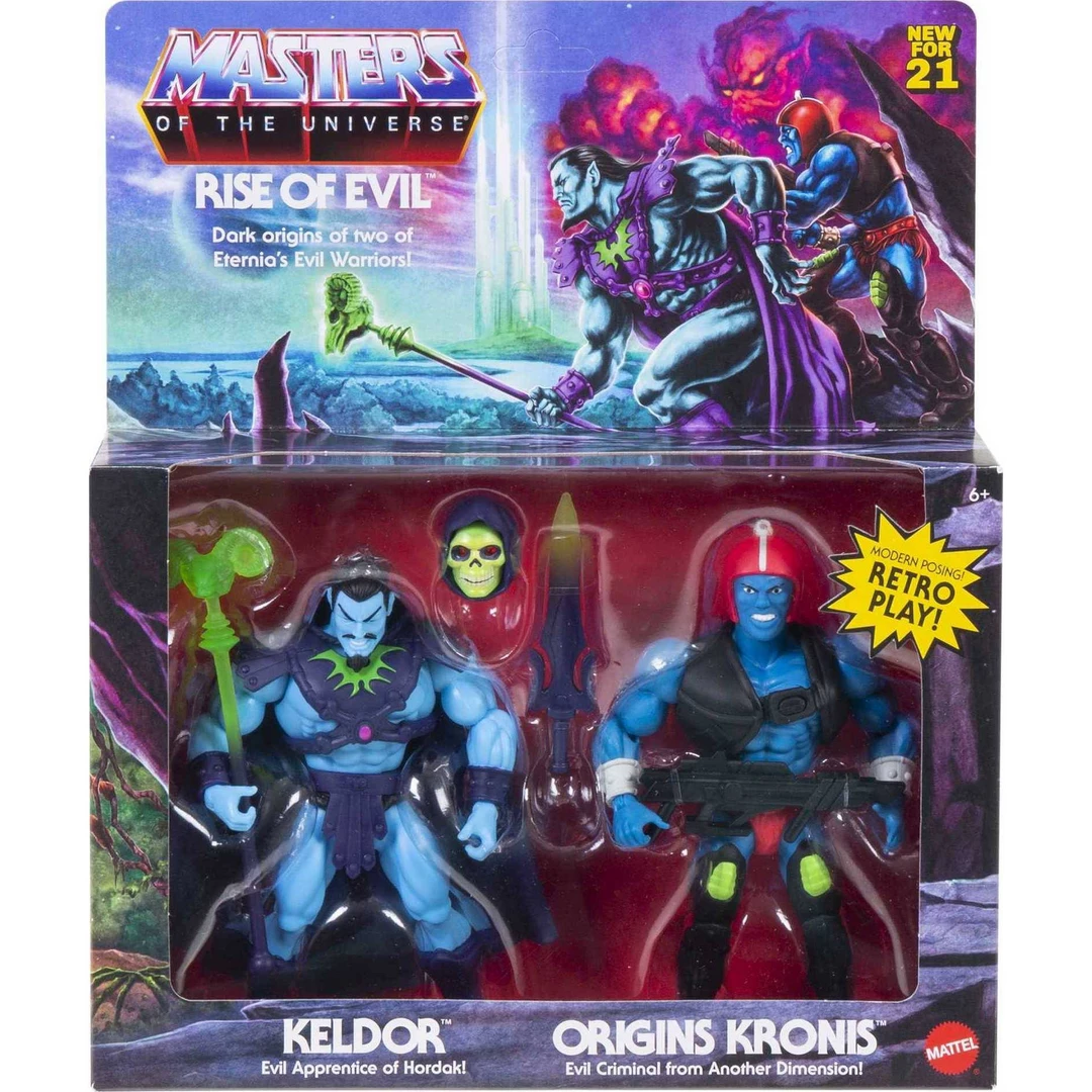 Mattel Masters Of The Universe Origins - Rise Of Evil Exclusive 2-Pack Figures 1 Mattel Masters Of The Universe Origins - Rise Of Evil Exclusive 2-Pack Figures