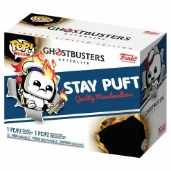 Funko Ghostbusters: Afterlife - Mini-Puft (On Fire) Glow-In-The-Dark Pop! Vinyl Figure And Tee Funko Items