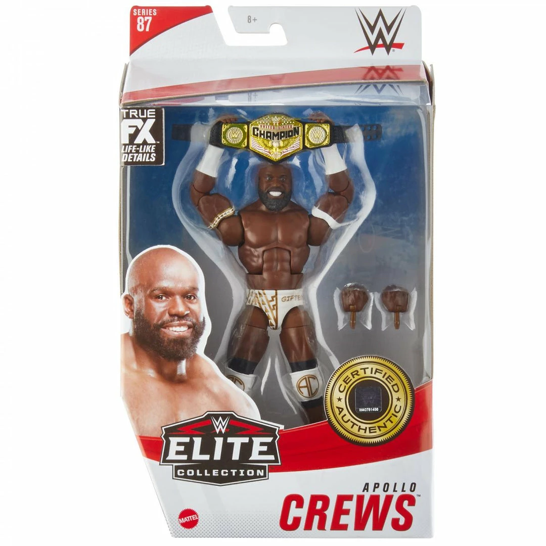 Mattel WWE Elite Series 87 - Apollo Crews (Chase) New Arrivals 1 Mattel WWE Elite Series 87 - Apollo Crews (Chase) New Arrivals
