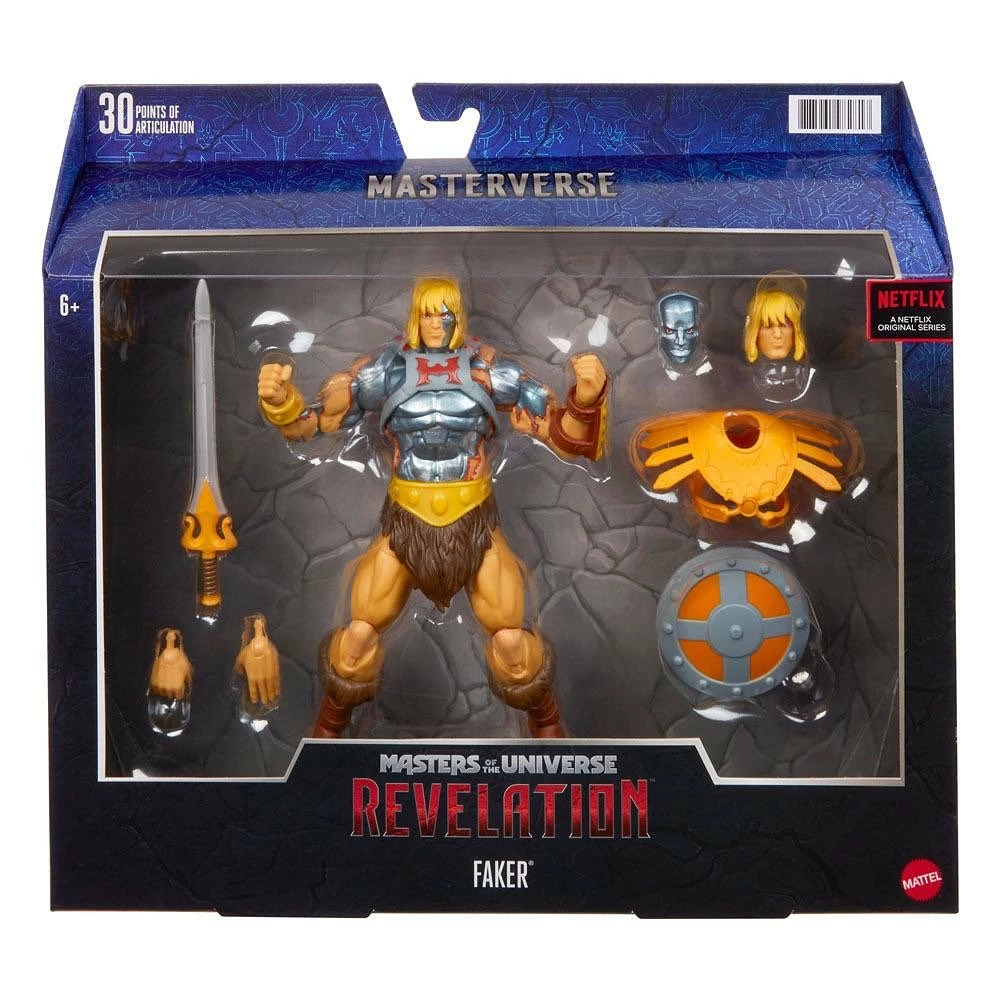 Mattel Masters Of The Universe Masterverse Revelation Exclusive Series - Faker 1 Mattel Masters Of The Universe Masterverse Revelation Exclusive Series - Faker