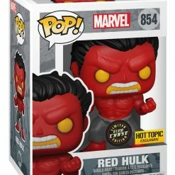 Funko Funko Items Marvel - Red Hulk Glow-In-The-Dark Chase Exclusive Pop! Vinyl Figure