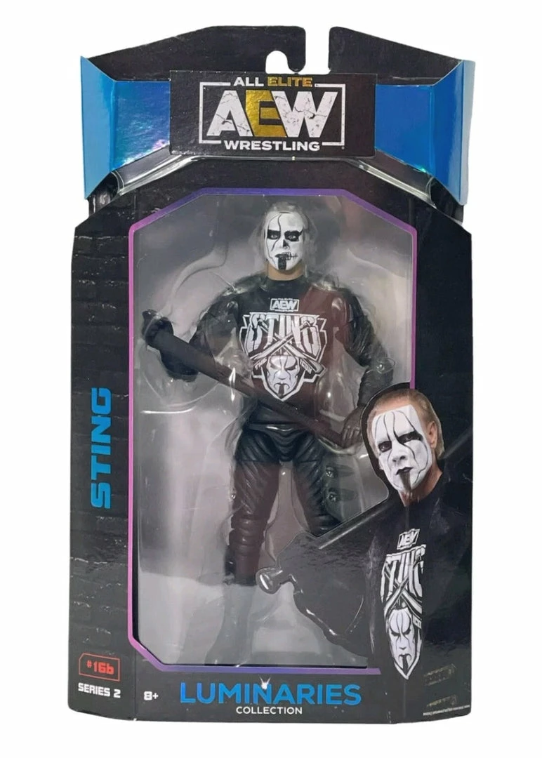 Jazwares New Arrivals AEW Unmatched Series 2 - Sting (Exclusive Darby Paint Version) 1 Jazwares New Arrivals AEW Unmatched Series 2 - Sting (Exclusive Darby Paint Version)