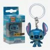 Funko Lilo & Stitch - Stitch (Metallic) Exclusive Pocket Pop Keychain
