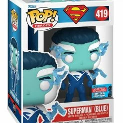 Funko Convention Exclusives NYCC 2021 - DC Superman (Blue) Exclusive Pop! Vinyl Figure